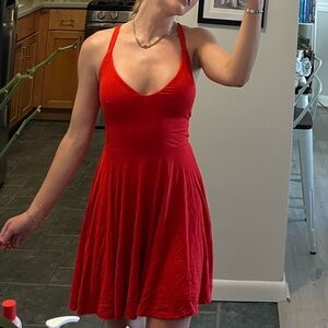 Red Lovers and Friends Dress (worn once!)